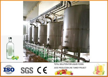 Trung Quốc 200T / năm Dây chuyền sản xuất thiết bị lên men rượu mận xanh nhà cung cấp