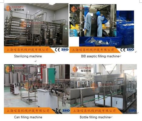 Citrus Orange Nước giải khát Nhà máy chế biến đồ uống Aseptic carton Loại chai