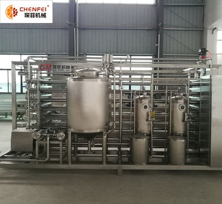 Máy tiệt trùng nhiệt độ cao loại vỏ cho đồ uống và mứt