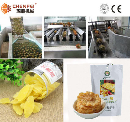 Dây chuyền chế biến dứa khô bảo quản tự động Hiệu quả cao ổn định